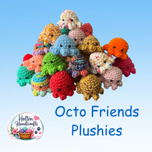 A pile of Octo Friends in assorted colors.